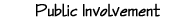 Public Involvement